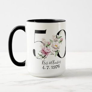Taza de café del 50º aniversario