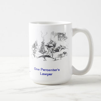 Taza de café del abogado Lawyer™ una de Percenter