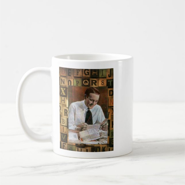Taza de café del actor Wallace Reid Zendula 5 (Izquierda)