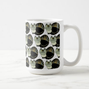 Taza de café del adorno del gato