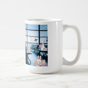 Taza de café del aeropuerto