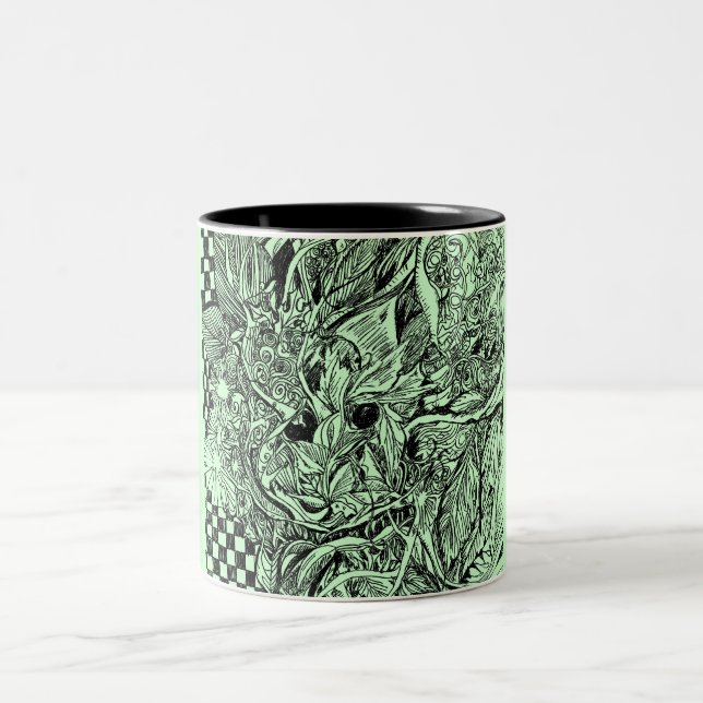 Taza de café del alcohol de madera del hombre (Centro)