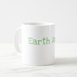 Taza de café del ángel de la tierra