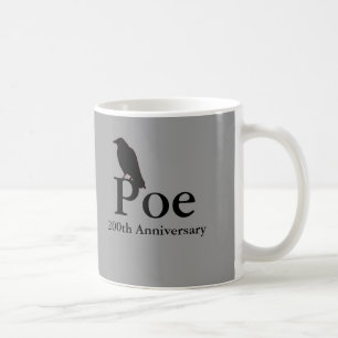 Taza de café del aniversario del Poe 200o