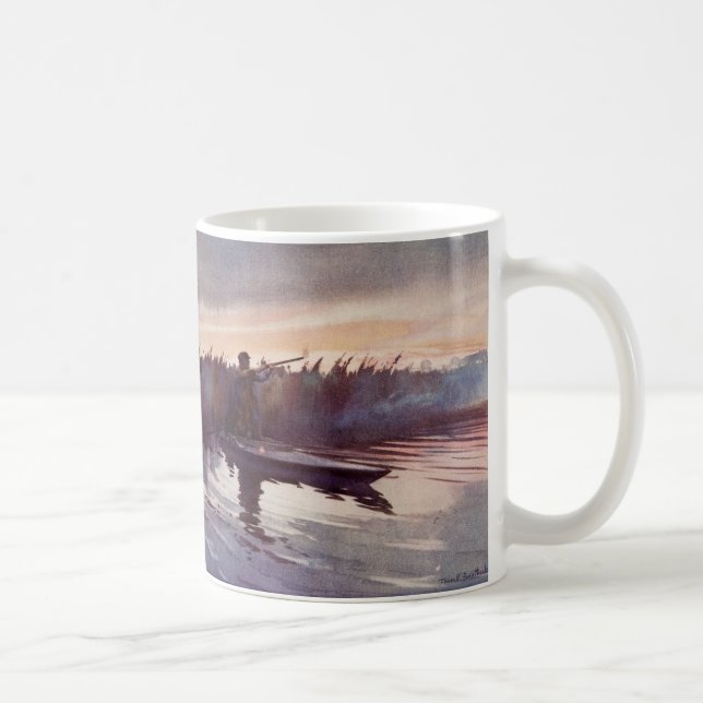 Taza de café del arma del deportista del lago (Derecha)