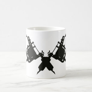 Taza de café del arma del tatuaje