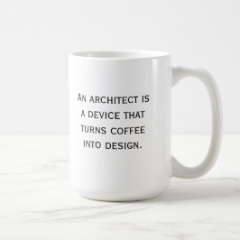 Taza de café del arquitecto
