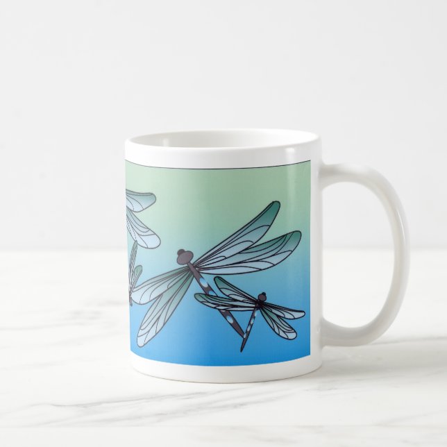 Taza de café del art déco (Derecha)