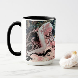 Taza de café del arte abstracto