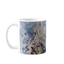 Taza de café del arte abstracto