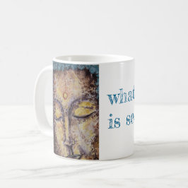 Taza de café del arte de Buda de la cita del zen