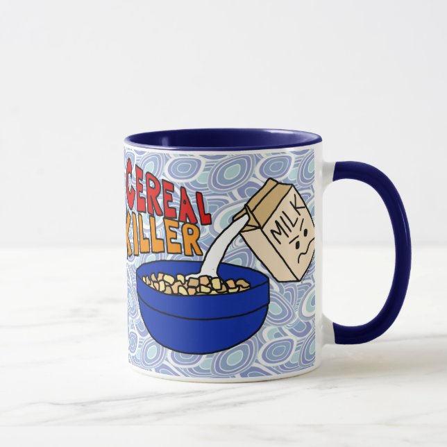 Taza de café del asesino del cereal, cartón (Derecha)