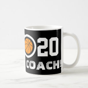 Taza de café del baloncesto del número 20 el  