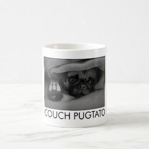 TAZA DE CAFÉ DEL BARRO AMASADO DE LA PATATA DEL