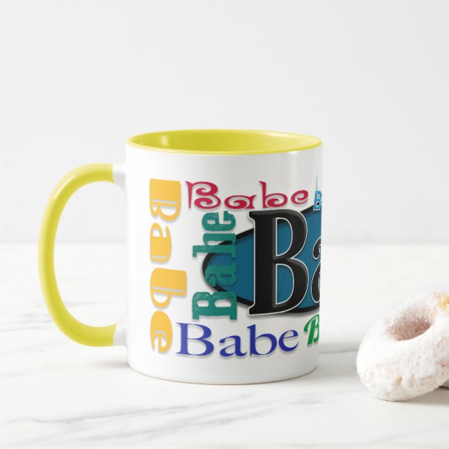 Taza de café del bebé (Con donut)