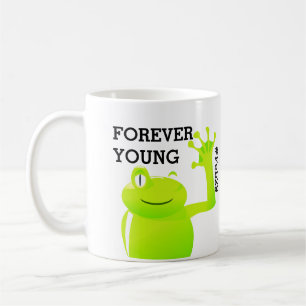 Taza de café del bebé del día de salto del año