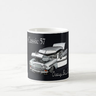 Taza de café del Bel Air de Chevy de la obra