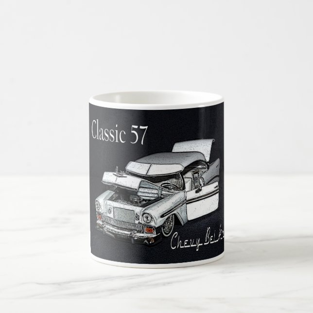 Taza de café del Bel Air de Chevy de la obra (Centro)