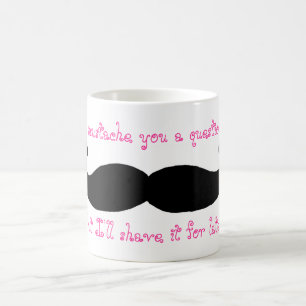 Taza de café del bigote