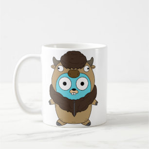 Taza de café del búfalo