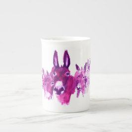 Taza de café del burro
