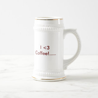 Taza de café del café del amor