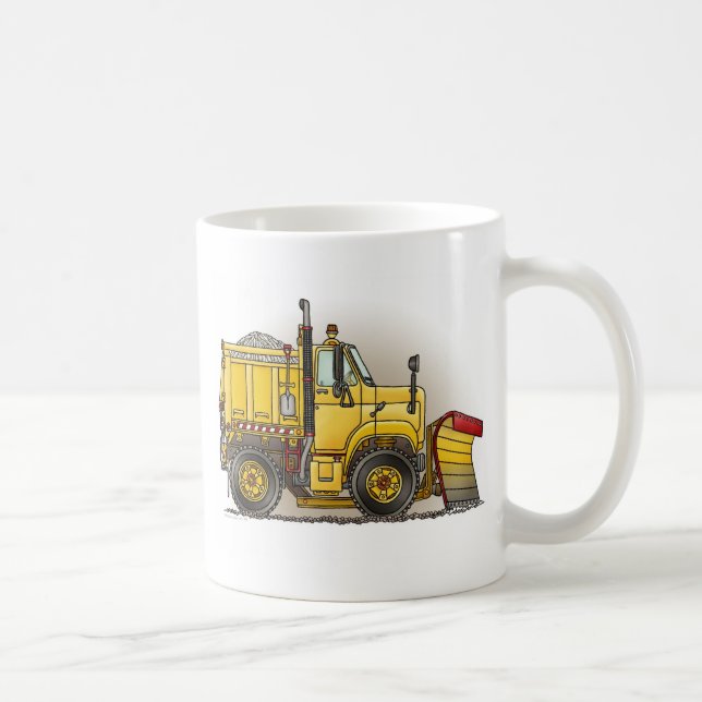 Taza de café del camión del quitanieves (Derecha)