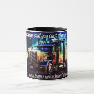 Taza de café del camionero