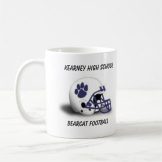 Taza de café del casco de fútbol americano del