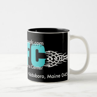 Taza de café del centro de aptitud de Waldoboro