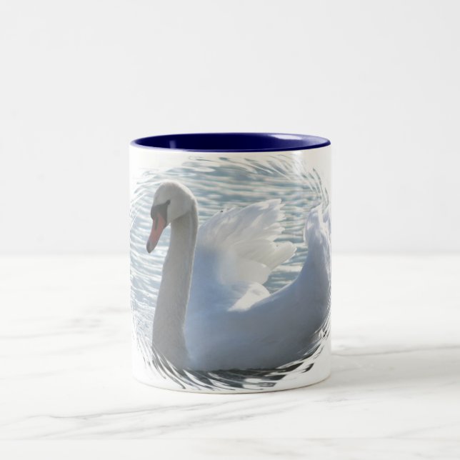 Taza de café del cisne de la trompeta (Centro)