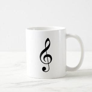 Taza de café del Clef agudo