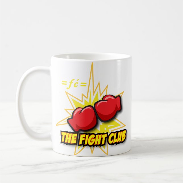 Taza de café del club de la lucha (Izquierda)