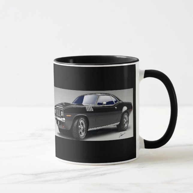 Taza de café del coche del músculo de 71 Barracuda (Derecha)