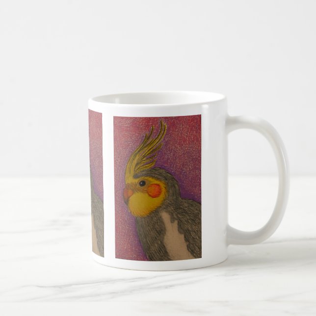 Taza de café del Cockatiel (Derecha)