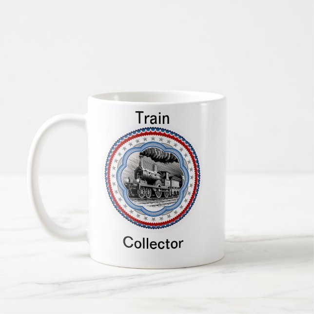 Taza de café del colector del tren/taza (Izquierda)