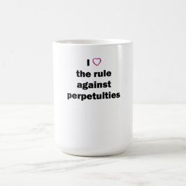 Taza de café del colegio de abogados: R.A.P.