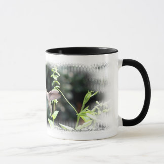 Taza de café del colibrí