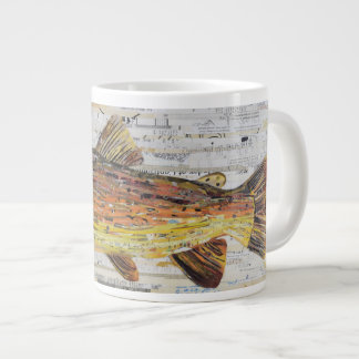 Taza de café del collage 20oz de la trucha de