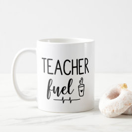 Taza de café del combustible del profesor