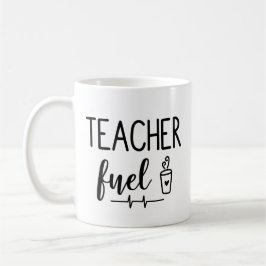 Taza de café del combustible del profesor