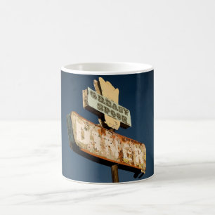 Taza de café del COMENSAL de la CUCHARA GRASIENTA