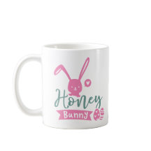 taza de café del conejo de Pascua