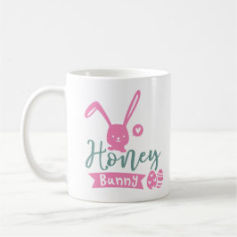 taza de café del conejo de Pascua