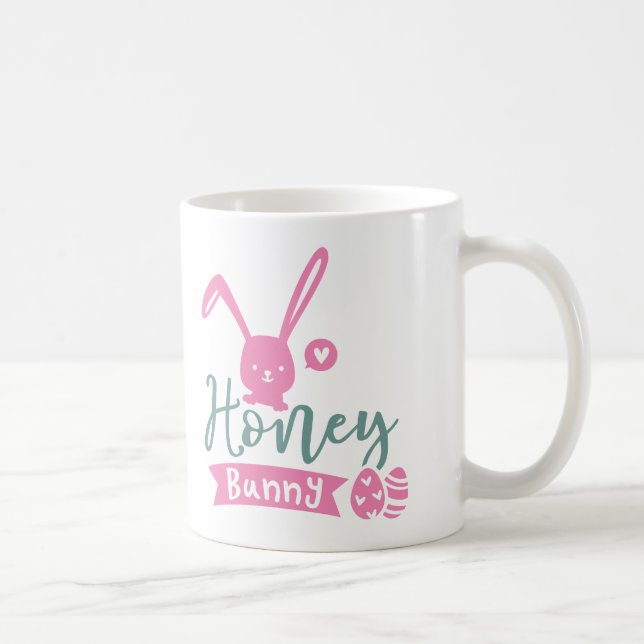 taza de café del conejo de Pascua (Derecha)
