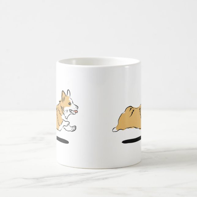 Taza de café del Corgi (Centro)