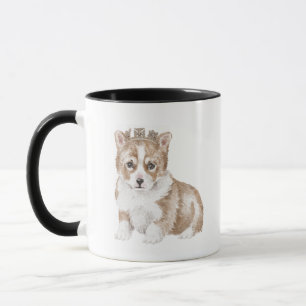 Taza de café del Corgi Real