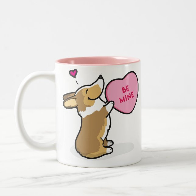 Taza de café del Corgi-Sable del 2015-Pembroke de (Izquierda)