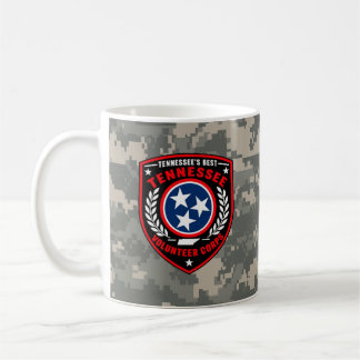 Taza de café del Cuerpo de Voluntarios de Tennesse