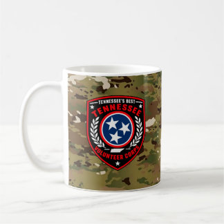 Taza de café del Cuerpo de Voluntarios de Tennesse